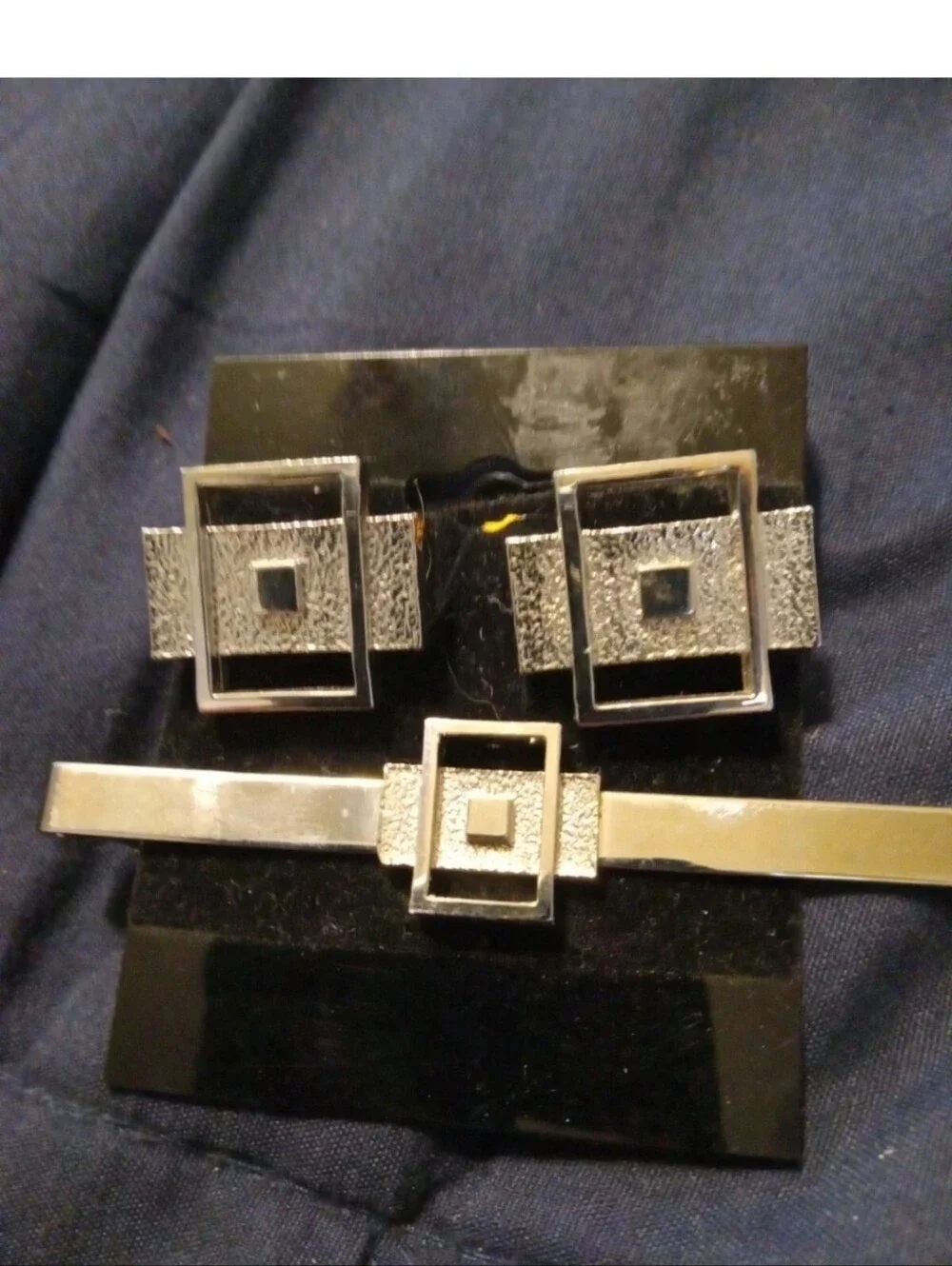 SWANK matching cufflinks